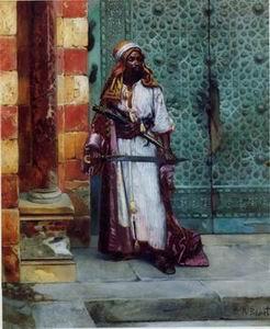  Arab or Arabic people and life. Orientalism oil paintings 51